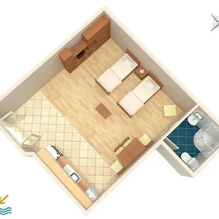 With Wifi - 7596 Apartamento Split